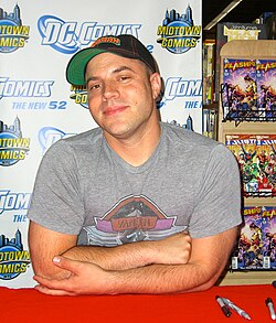 Geoff Johns, one of the storyline's writers