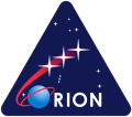 Emblem of the Orion spacecraft