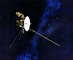 Voyager 2, now 21.1 billion kilometers from the Earth, June 2025