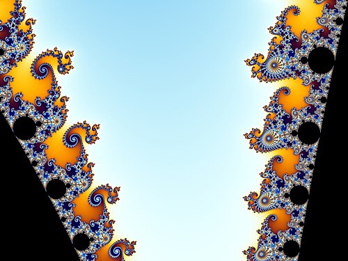 Mandelbrot set, step 2, by Wolfgangbeyer